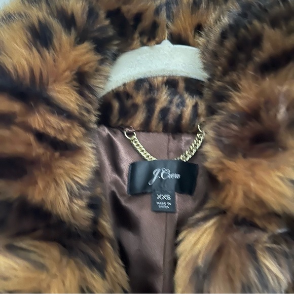 J. Crew Faux-fur Leopard Coat - Picture 5 of 11